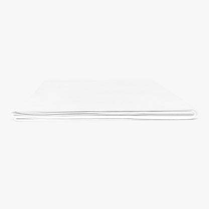 Folded lightweight beach towel with smooth fabric finish
