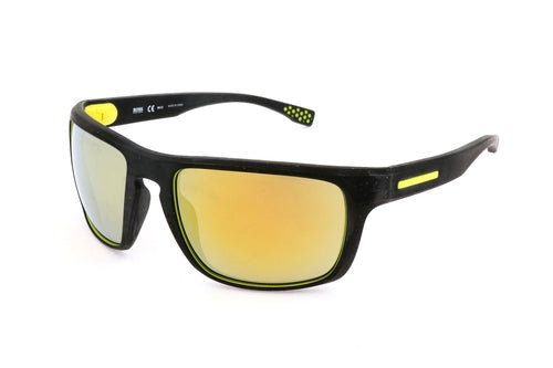 Hugo Boss Men's Sunglasses BOSS 0800 S – Rubber Black Designer Eyewear