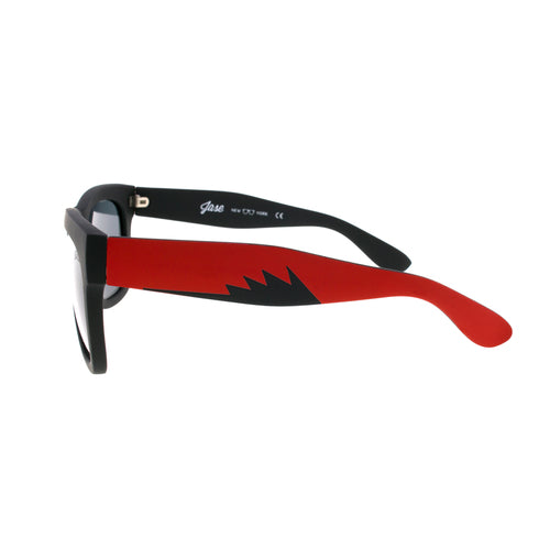 Jase New York Avery Sunglasses in Fire Red – Bold Women's Designer Sunglasses