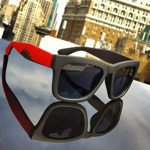 Jase New York Avery Sunglasses in Fire Red – Bold Women's Designer Sunglasses